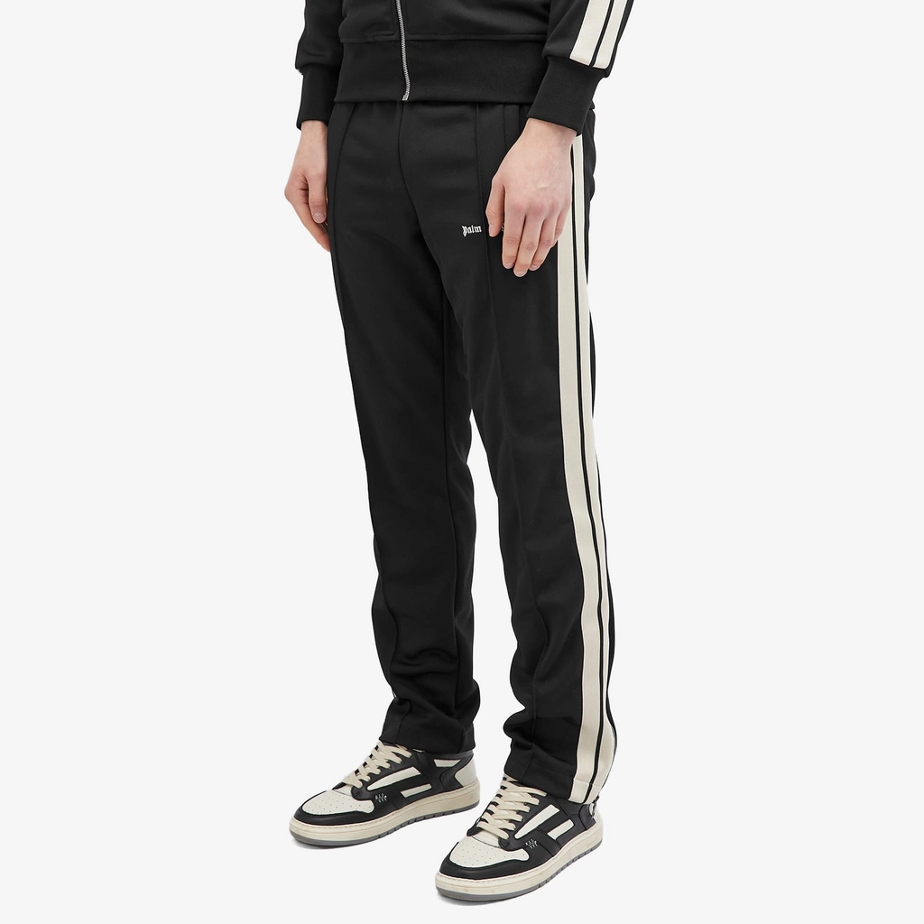 Palm Angels Men's Logo Track Pants Black
